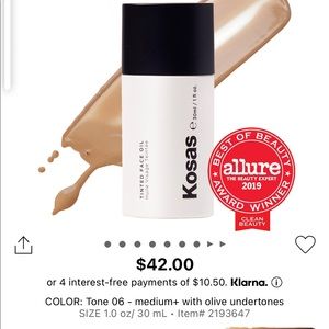 NEW KOSAS TINTED FACE OIL - 06